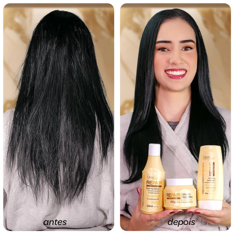 Produto Shampoo Reparador Force Repair Forever Liss 300ml