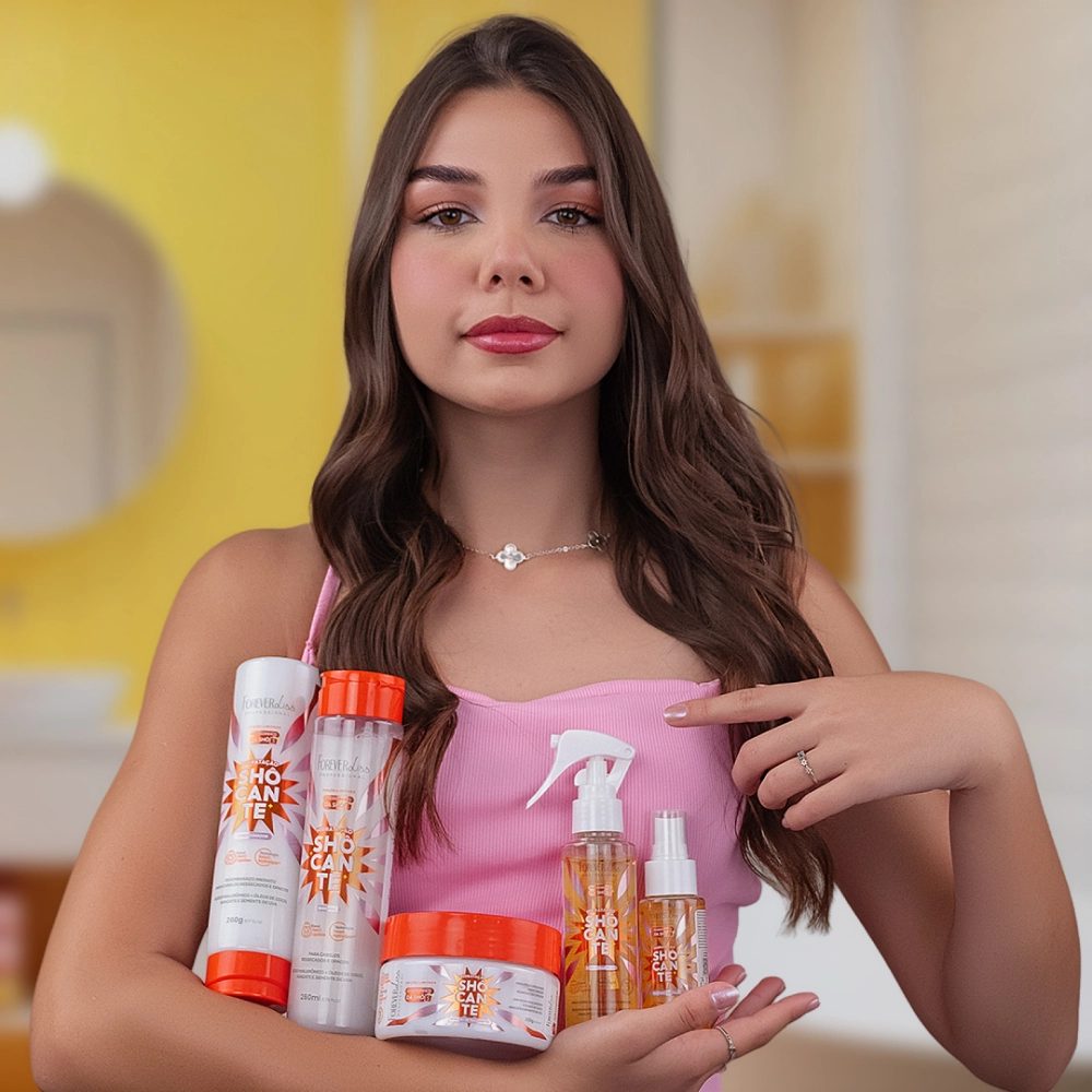 LE TEMPS セラム CHANSOM COSMETICS Kit Máscara Lamelar e Perfume Capilar Hidratação Shôcante Forever