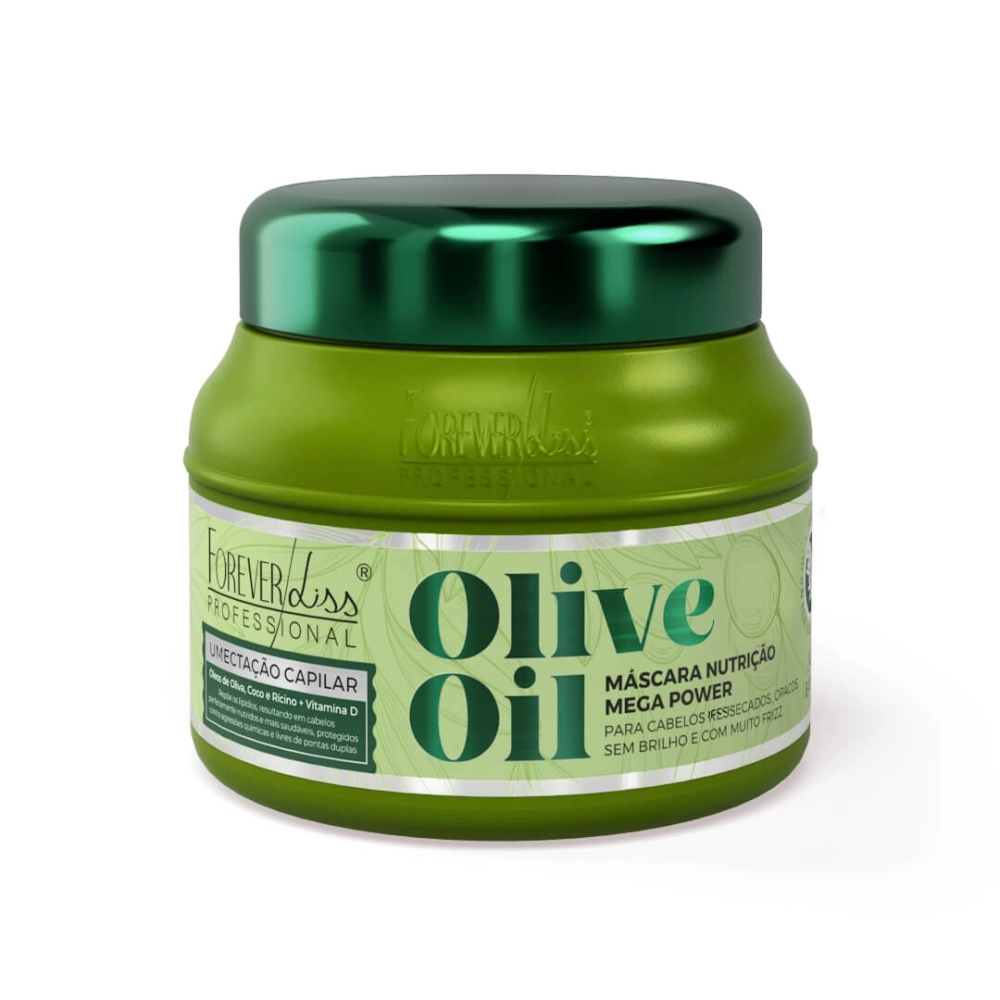 Máscara de Umectação Capilar Olive Oil 250g | Forever Liss