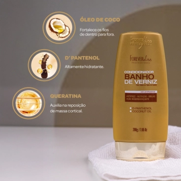 Condicionador Banho de Verniz Forever Liss 200g Produto - Condicionador Banho de Verniz Forever Liss 200g