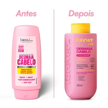 Produto - Condicionador Desmaia Cabelo Forever Liss 250ml
