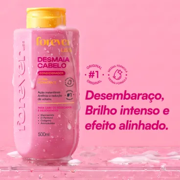 Condicionador Desmaia Cabelo Forever Liss 500ml Produto - Condicionador Desmaia Cabelo Forever Liss 500ml