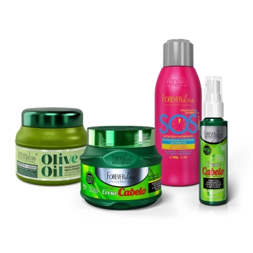 Produto - Cronograma Capilar para Queda de Cabelo Forever Liss