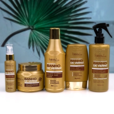 Produto - Kit Banho de Verniz Completo - Forever Liss