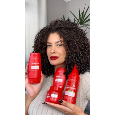 Produto - Kit Banho de Verniz Morango Brilho Extremo Forever Liss