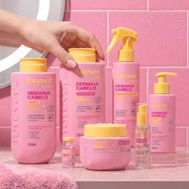Produto - Kit Completo Desmaia Cabelo Forever Liss