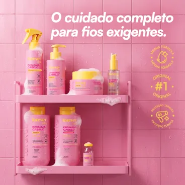 Produto - Kit Completo Desmaia Cabelo Forever Liss