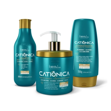 Produto - Kit Ionizante Catiônica Completa Forever Liss