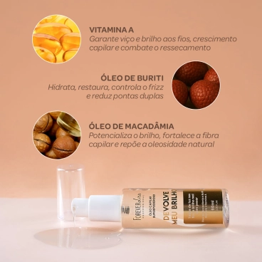 Produto - Kit Óleos Capilares Superpoderosos Brilho e Alinhamento Forever Liss