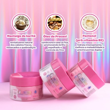 Produto - Kit Máscara de Nutrição + Protetor Térmico Magia de Unicórnio Forever Liss