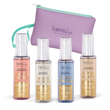 Kit Óleos Capilares Superpoderosos completo 60 ml - Forever Liss