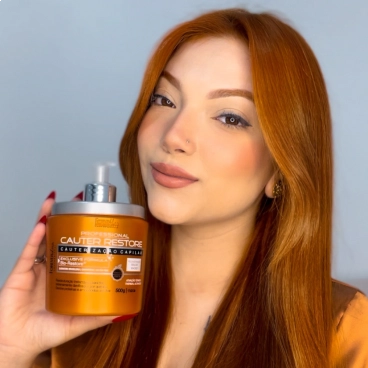Produto - Kit Shampoo e Máscara Capilar Cauterização Cauter Restore