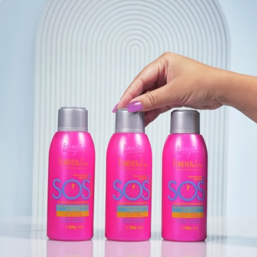 Produto - Kit SOS Antiemborrachamento com Blindagem Biomimética Forever Liss