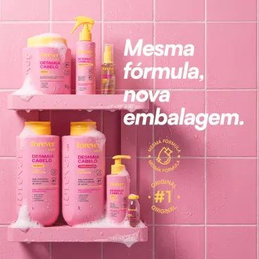 Produto - Kit Tudão Desmaia Cabelo Forever Liss 1L
