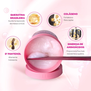 Produto - Máscara Ultra Hidratante Desmaia Cabelo Forever Liss 200g