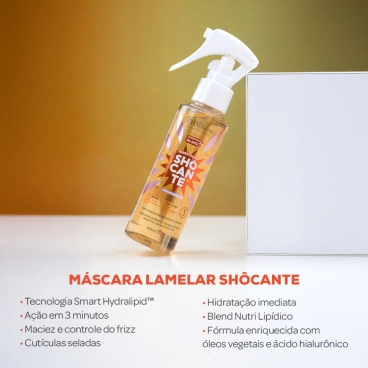 Produto - Máscara lamelar Shôcante Forever Liss 100ml