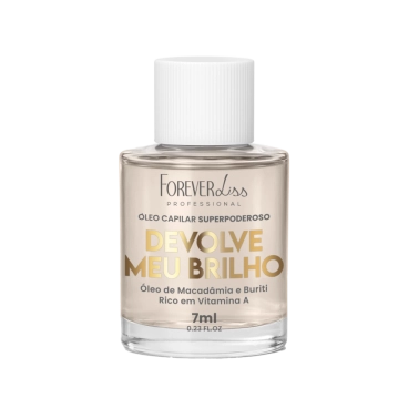 Óleo Capilar Superpoderoso Devolve Meu Brilho 7ml - Forever Liss Produto - Óleo Capilar Superpoderoso Devolve Meu Brilho 7ml - Forever Liss