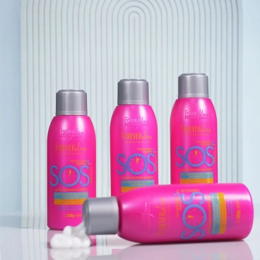 Produto - Reconstrutor SOS Antiemborrachamento 300g Forever Liss
