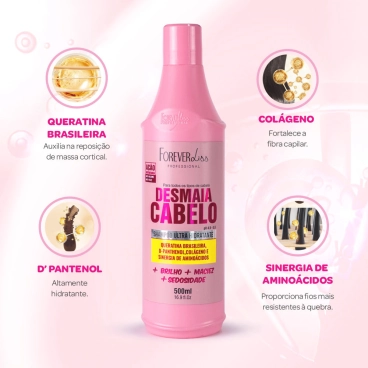 Produto - Shampoo Desmaia Cabelo Forever Liss 500ml