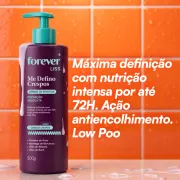 Creme de Pentear Me Defino Crespos Forever Liss 500g Produto Creme de Pentear Me Defino Crespos Forever Liss 500g