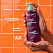 Creme de Pentear Me Defino Crespos Forever Liss 500g Produto Creme de Pentear Me Defino Crespos Forever Liss 500g