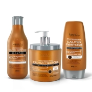 Produto Kit Cauterização Capilar Cauter Restore Forever Liss