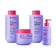 Kit Completo Hello Volume Forever Liss Produto Kit Completo Hello Volume Forever Liss