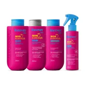 Kit Completo SOS Reconstrução Forever Liss Produto Kit Completo SOS Reconstrução Forever Liss