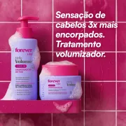 Kit Engrossa Fios Hello Volume Forever Liss Produto Kit Engrossa Fios Hello Volume Forever Liss
