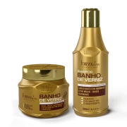 Produto Kit Especial Banho de Verniz Forever Liss com Shampoo 300ml Máscara 250g
