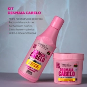 Produto Kit Especial Desmaia Cabelo com Shampoo 300ml e Máscara 200g Forever Liss