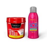 Produto Kit Máscara UTI e SOS Antiemborrachamento Forever Liss