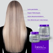Produto Kit Máscara Banho de Pérola com Reconstrutor SOS Forever Liss