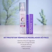 Produto Kit Protetor Térmico Magia de Unicórnio e Modelador de fios Xô Frizz Forever Liss
