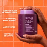 Máscara Nutritiva Me Defino Cachos Forever Liss 1kg Produto Máscara Nutritiva Me Defino Cachos Forever Liss 1kg