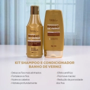 Produto Shampoo e Condicionador Banho de Verniz