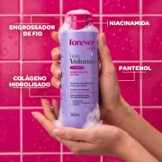 Shampoo Hello Volume Forever Liss 250ml Produto Shampoo Hello Volume Forever Liss 250ml