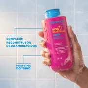 Shampoo Reparador SOS Reconstrução Forever Liss 250ml Produto Shampoo Reparador SOS Reconstrução Forever Liss 250ml